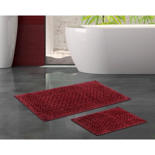 Набор ковриков для ванной Карвен "ESKITME ZERGUVEN" 60х50/60х100 KV 116