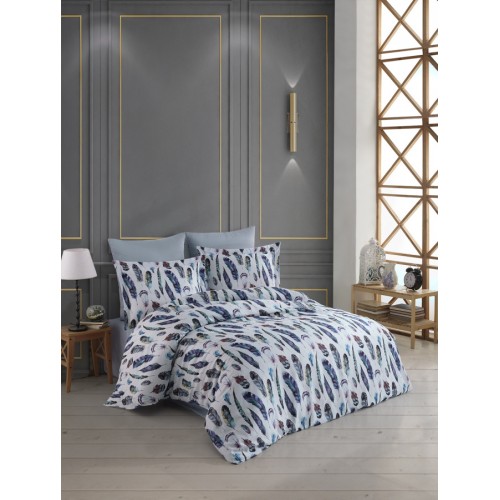 Постельное белье "Карвен" Digital print сатин 3D евро N125-S003