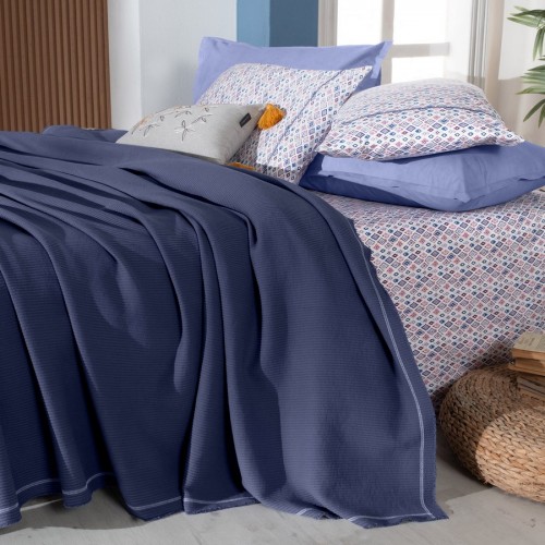 Летний комплект Sarev пике евро 4пр. хлопок РТ345 ABEL v4/Lacivert