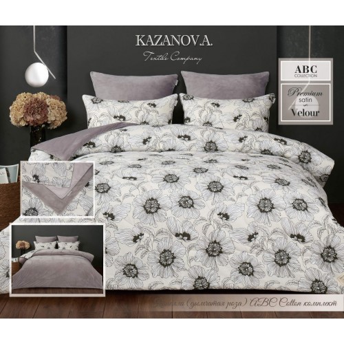 Комплект с одеялом Капелла (дымчатая роза) АВС Cotton комплект Евро KAZANOV.A