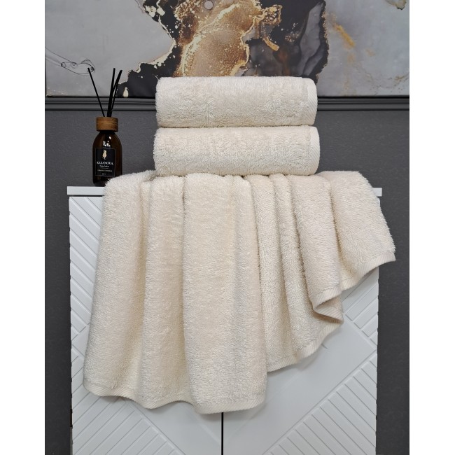 Полотенце Teddy (айвори) 50х90см KAZANOV.A.