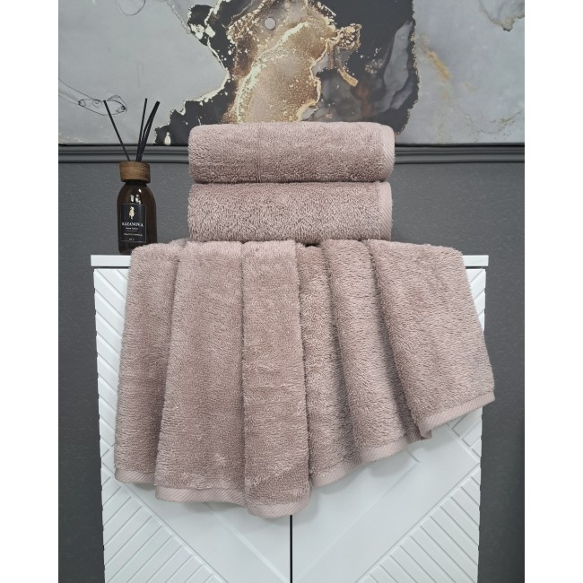 Полотенце Teddy (дымчатая роза) 50х90см KAZANOV.A.