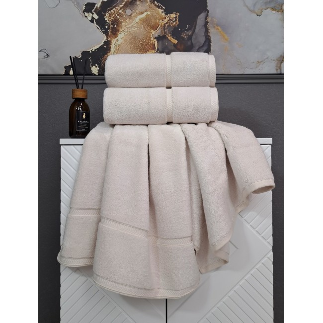 Полотенце Perla (орхидея платина) 50х90см KAZANOV.A.
