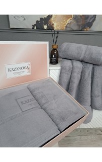 Полотенце Perla (графит платина) 50х90см KAZANOV.A.