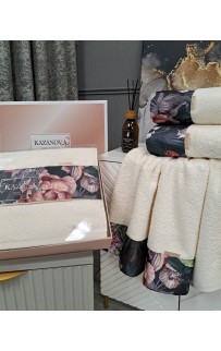 Полотенце Adora Касабланка (молоко) 50х90см KAZANOV.A.