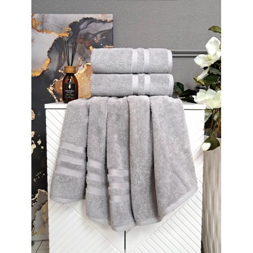 Полотенце Arizona (графит платина) 50х90см KAZANOV.A.