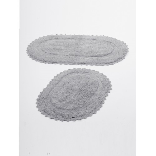 Коврик для ванной Варадеро (пепельный графит) 50x70(1), 60x100(1) KAZANOV.A.