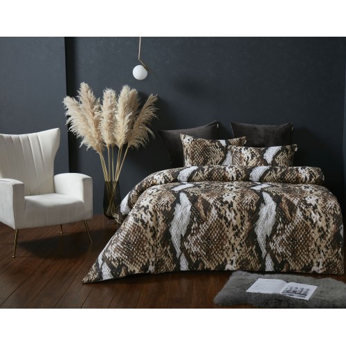 Питон (капучино беж) АВС Cotton комплект Полуторный KAZANOV.A.