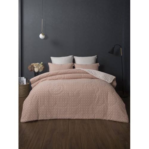 Комплект с одеялом Кемер (коралл жемчуг) комплект Полутороспальный KAZANOV.A