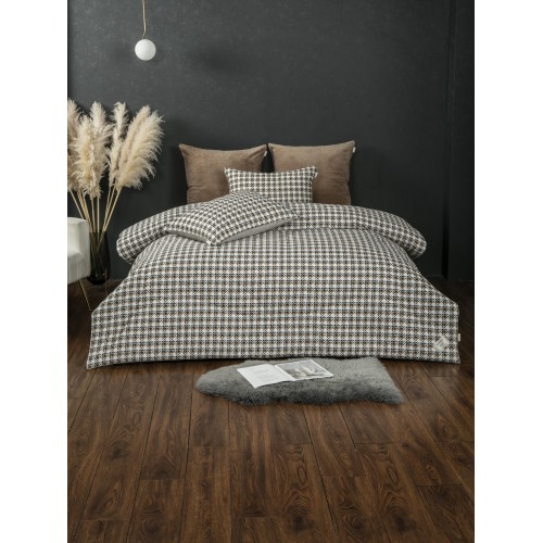 Пье де пуль (корица жемчуг) АВС Cotton комплект Полутороспальный KAZANOV.A.