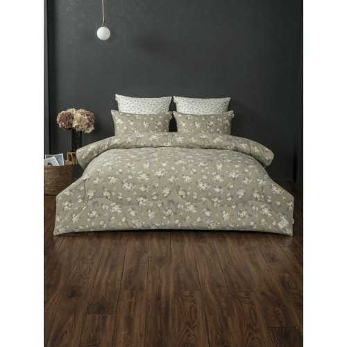 Шарлота (бежевый) АВС Cotton комплект Полутороспальный KAZANOV.A.