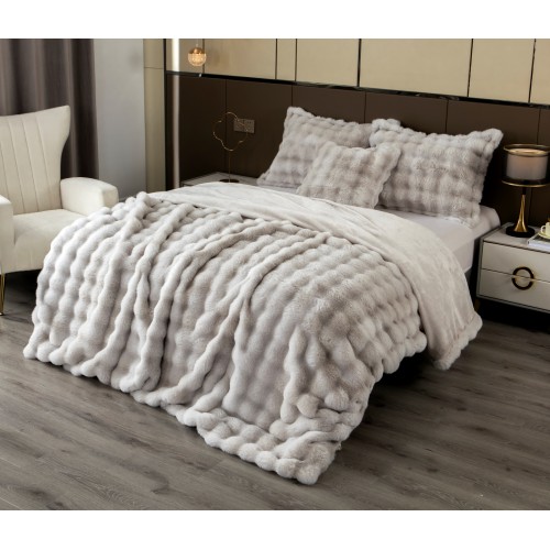 Покрывало декоративное Buffy Premium (дымчатый капучино) 160x220 KAZANOV.A.