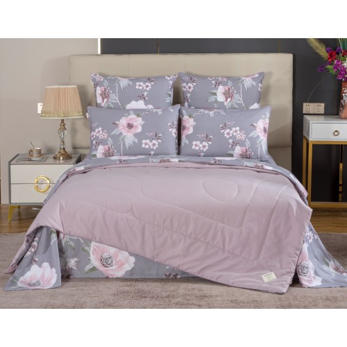 Лавиния (лиловый) Cotton комплект Семейный KAZANOV.A.