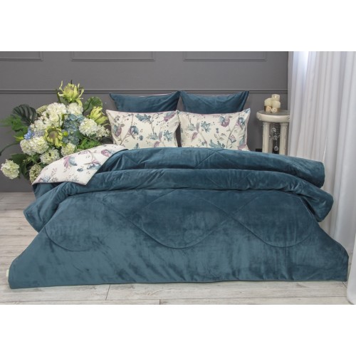 Амитея (лаванда изумруд) ABC Cotton комплект Евро KAZANOV.A.