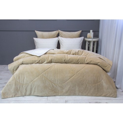 Массимо (бежевый) ABC Cotton комплект Евро KAZANOV.A.