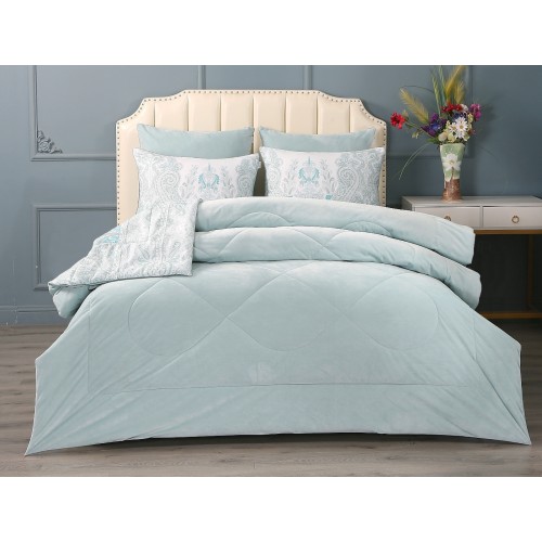 Лия (мави жемчуг) ABC Cotton комплект Евро KAZANOV.A.