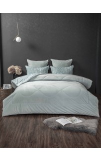 Комплект с одеялом Лия (мави жемчуг) ABC Cotton комплект Евро KAZANOV.A