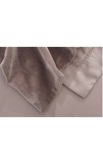 Комплект с одеялом Lindor Premium (капучино) Cotton  KAZANOV.A. Евро