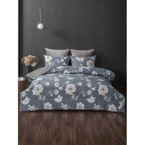 Петуния (деним платина) ABC Cotton комплект Евро KAZANOV.A.