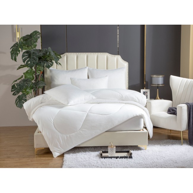 Комплект с одеялом Bamboo milk super soft (жемчужный) KAZANOV.A. Евро