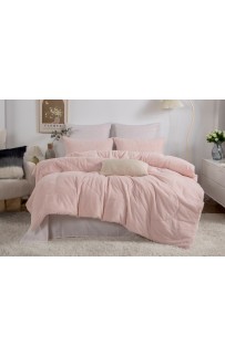 Комплект с одеялом Teddy Super Soft (чайная роза) KAZANOV.A. Евро