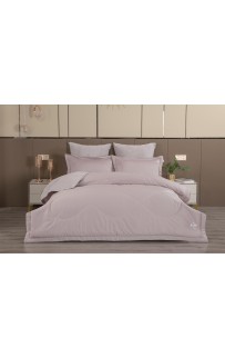 Комплект с одеялом Lindor Fluffy (лаванда платина) Egyptian Cotton KAZANOV.A. Евро
