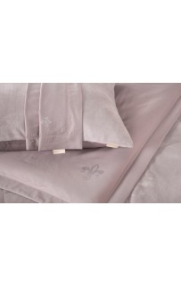 Комплект с одеялом Lindor Fluffy (лаванда платина) Egyptian Cotton KAZANOV.A. Евро