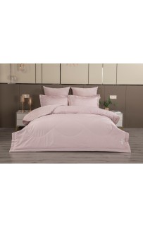 Комплект с одеялом Lindor Fluffy (лайт пудра) Egyptian Cotton KAZANOV.A. Евро