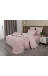 Комплект с одеялом Lindor Fluffy (лайт пудра) Egyptian Cotton KAZANOV.A. Евро