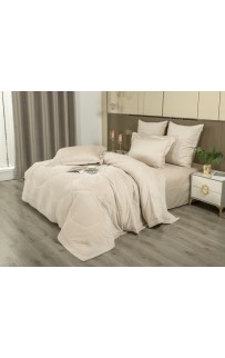 Комплект с одеялом Lindor Fluffy (крем) Egyptian Cotton KAZANOV.A. Евро