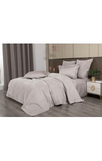 Комплект с одеялом Lindor Fluffy (платина беж) Egyptian Cotton KAZANOV.A. Евро