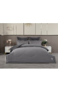 Комплект с одеялом Lindor Fluffy (графит) Egyptian Cotton KAZANOV.A. Евро