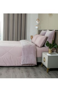 Комплект с одеялом Lindor Duo (пудра лаванда) Egyptian Cotton KAZANOV.A. Евро