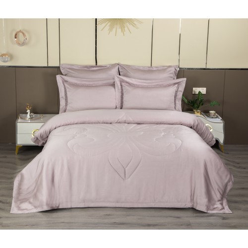 Laura (мокко лаванда) комплект Евро KAZANOV.A.