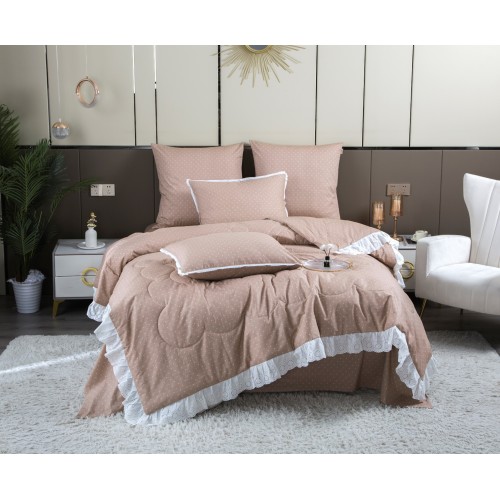 Ив лоран (карамель жемчуг) комплект Евро KAZANOV.A.