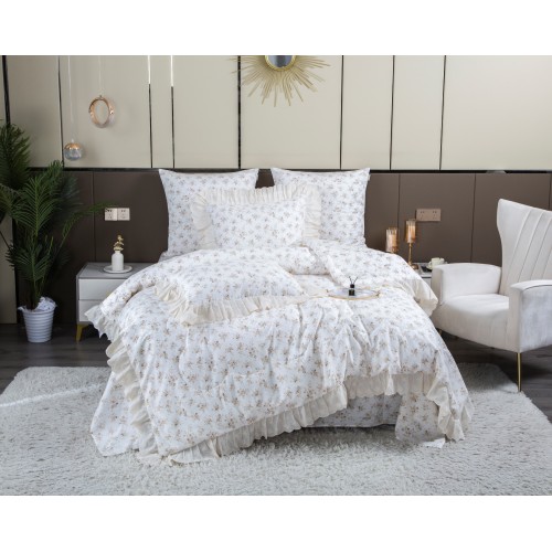 Комплект с одеялом Мальта (медовая ваниль) комплект Евро KAZANOV.A