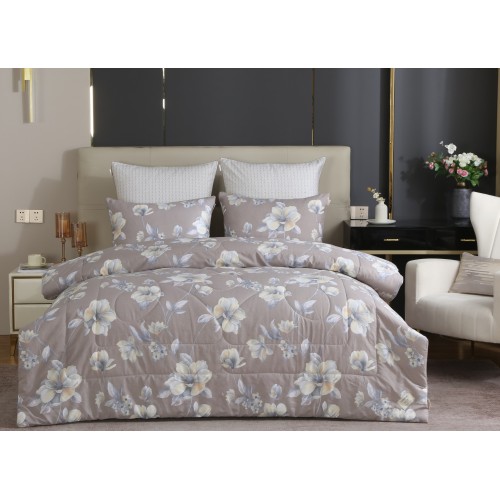 Саманта (капучино) Cotton комплект Евро KAZANOV.A.