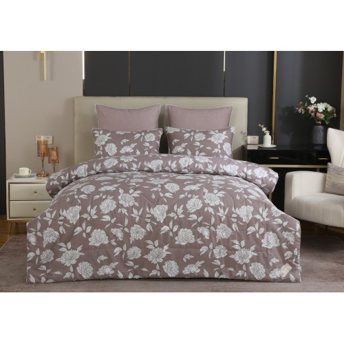 Эстель (мокко) Cotton комплект Евро KAZANOV.A.