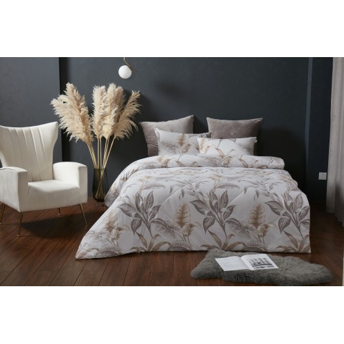 Керри (капучино жемчуг) АВС Cotton комплект Евро KAZANOV.A.