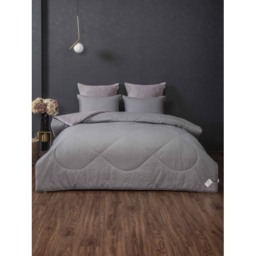 Оскар (серый беж) АВС Cotton комплект Евро KAZANOV.A.