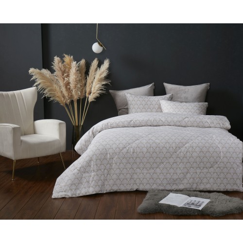 Матео (капучино платина) АВС Cotton комплект Евро KAZANOV.A.