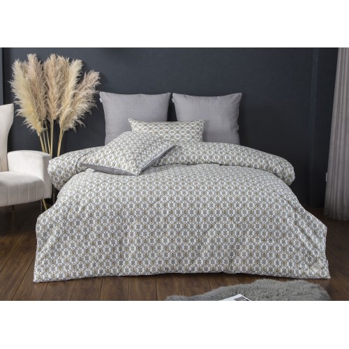 Комплект с одеялом Даллас (графит деним) ABC Cotton комплект Евро KAZANOV.A