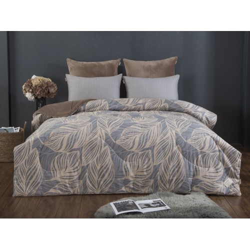 Марли (бежевый платина) ABC Cotton комплект Евро KAZANOV.A.