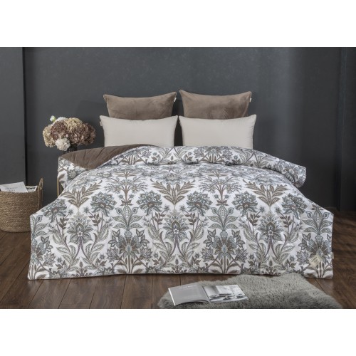 Брукс (капучино беж) ABC Cotton комплект Евро KAZANOV.A.