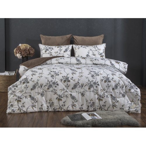 Комплект с одеялом Валери (бежевый жемчуг) ABC Cotton комплект Евро KAZANOV.A