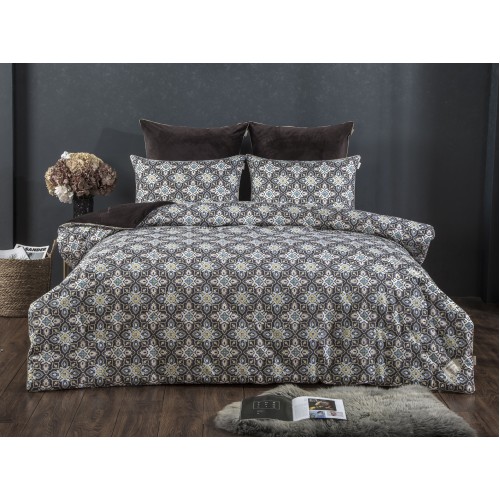 Метью (трюфель жемчуг) ABC Cotton комплект Евро KAZANOV.A.