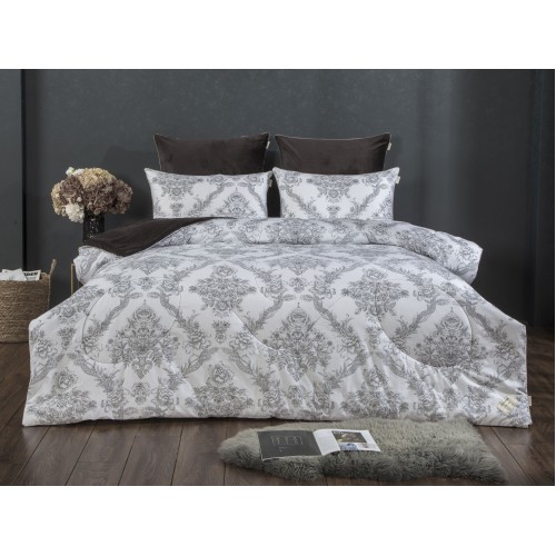 Диора (графит жемчуг) ABC Cotton комплект Евро KAZANOV.A.