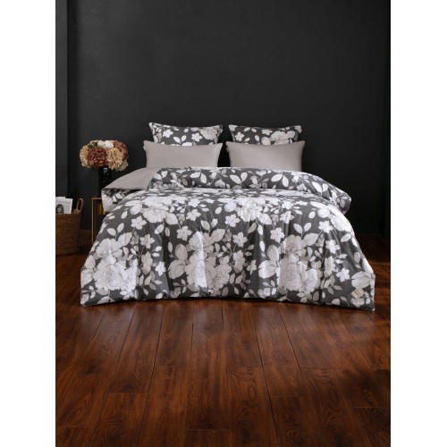 Адели (графит макиато) Cotton комплект Евро KAZANOV.A.