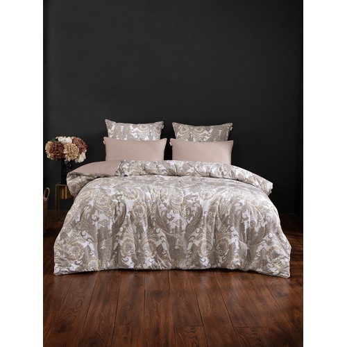 Орлеан (капучино жемчуг) Cotton комплект Евро KAZANOV.A.