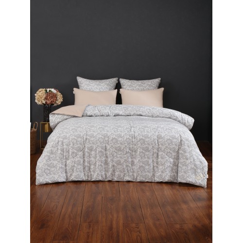 Остин (бежевый платина) Cotton комплект Евро KAZANOV.A.